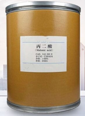Un bon prix. Poudre cristalline blanche Acide dicarboxylique acide malonique Poudre de biochimie en ligne