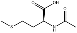 structure de n-acétyle-l-méthionine